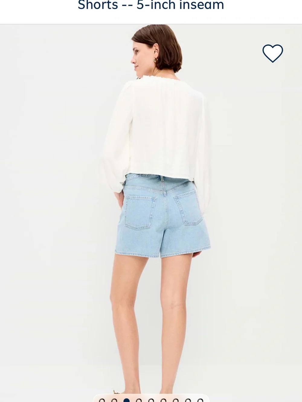 Old Navy Women's Light Blue Denim Shorts